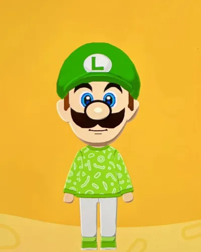 Mii-Porträt von Luigi