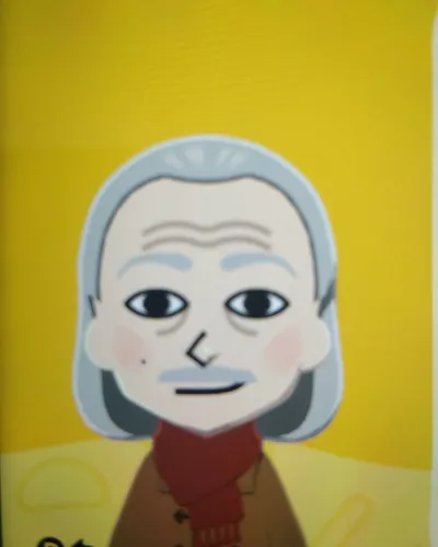 Mii-Porträt von Revolver Ocelot (MGS1)