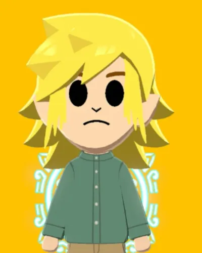 Mii-Porträt von Link (Link’s Awakening)
