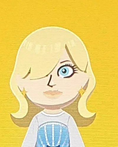 Mii portrait of Rosalina