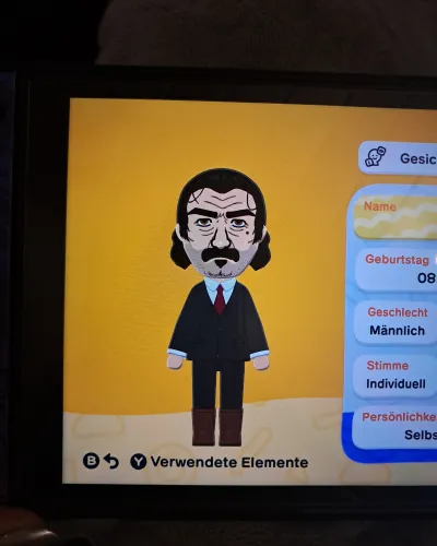 Mii-Porträt von Dutch van der linde
