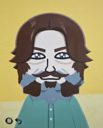 Mii portrait of Jack Black