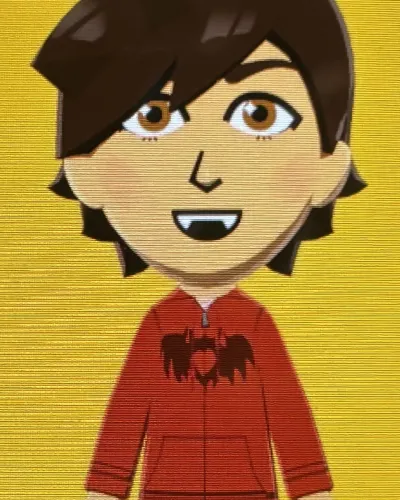 Mii-Porträt von Pete Wentz