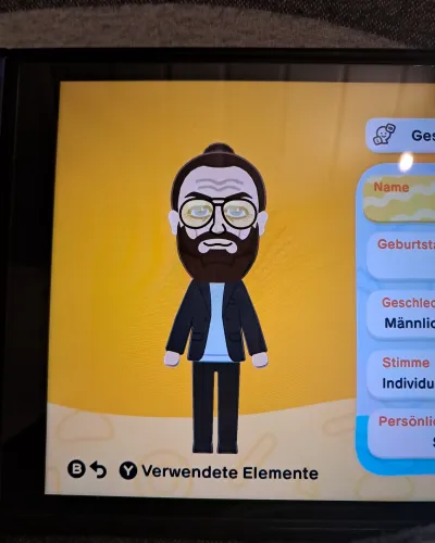 Mii-Porträt von Joseph Seed