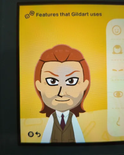 Mii-Porträt von Gildarts clive