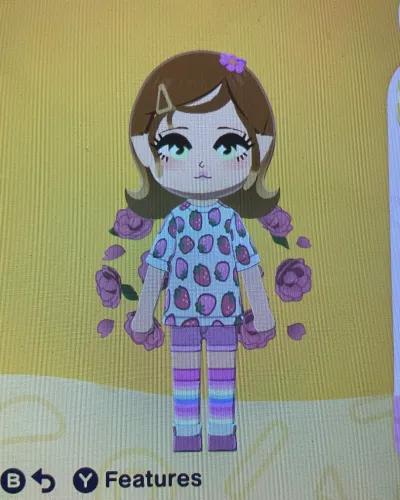 Mii-Porträt von Lucy