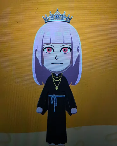 Mii portrait of Mori Calliope