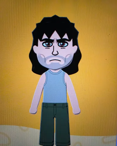 Mii portrait of John Rambo