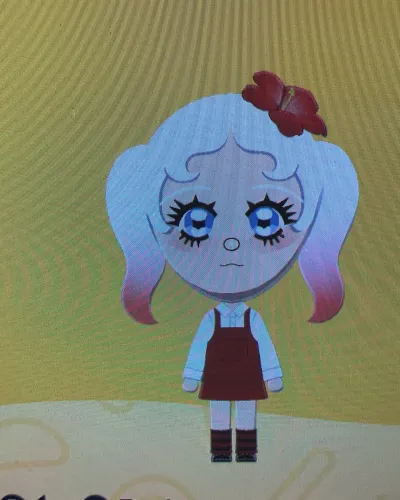 Mii-Porträt von Hello kitty