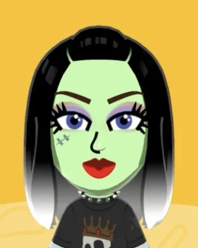 Mii-Porträt von Frankie Stein