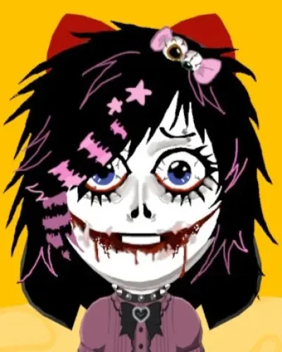 Mii portrait of nina the killer
