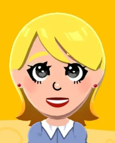 Mii portrait of nursula nurse bendy