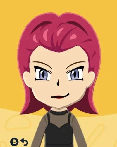 Mii-Porträt von Jessie (Team Rocket)