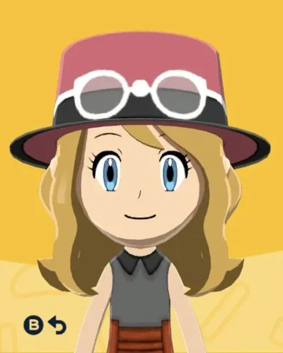 Mii-Porträt von Serena (Pokémon)