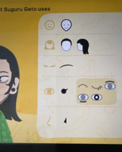 Mii portrait of Suguru Geto
