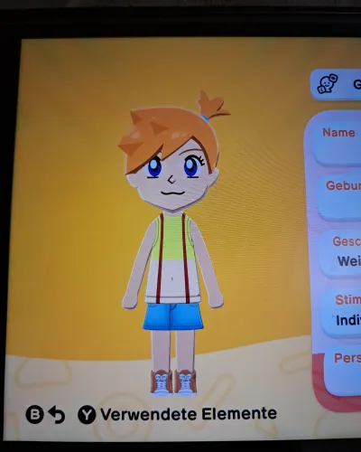Mii-Porträt von Misty