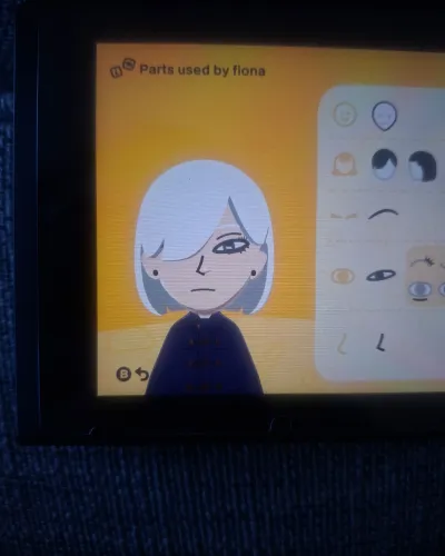 Mii-Porträt von Fiona