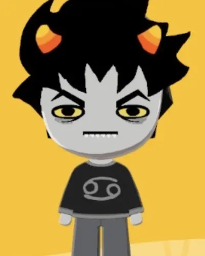 Mii portrait of Karkat Vantas
