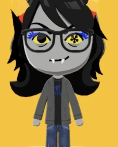Mii portrait of Vriska Serket
