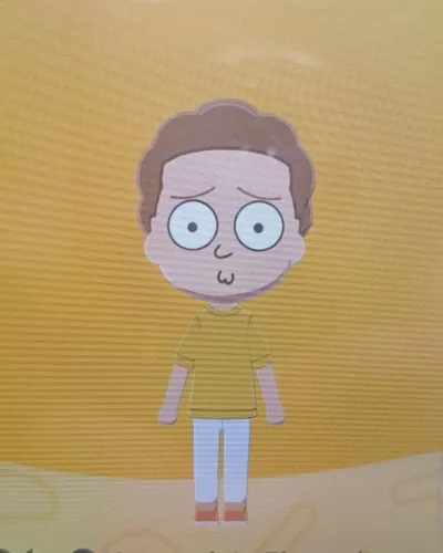Mii-Porträt von Morty