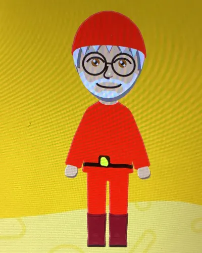 Mii-Porträt von Santa