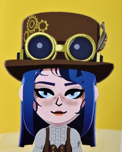 Mii-Porträt von Caitlyn Kiramman