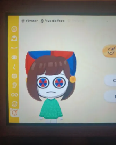 Mii portrait of pomni