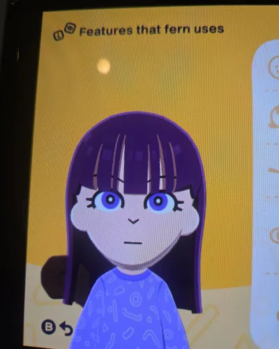 Mii portrait of Fern