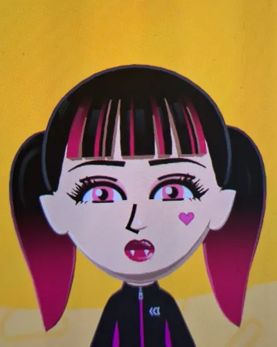 Mii-Porträt von Draculaura