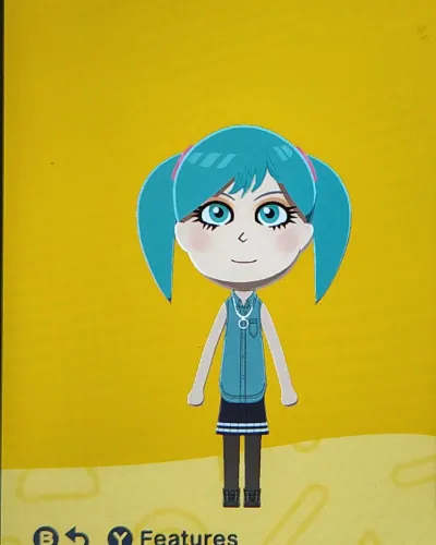 Mii portrait of Miiku