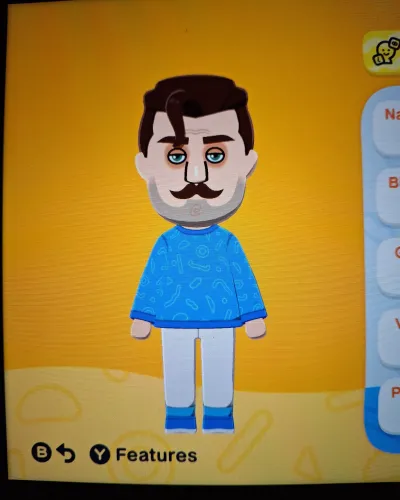 Mii-Porträt von Mr. Peterson