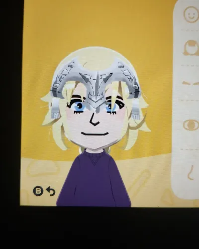Mii-Porträt von Jeanne d'arc