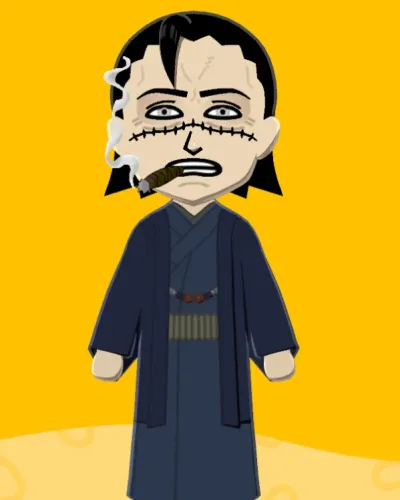 Mii portrait of crocodile