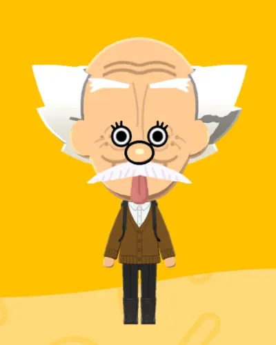 Mii portrait of Dr Vegapunk