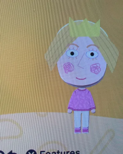 Mii-Porträt von Princess holly