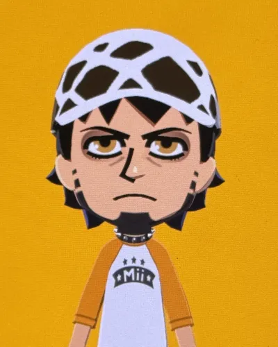 Mii-Porträt von Trafalgar Law