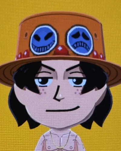 Mii-Porträt von Portgas D Ace