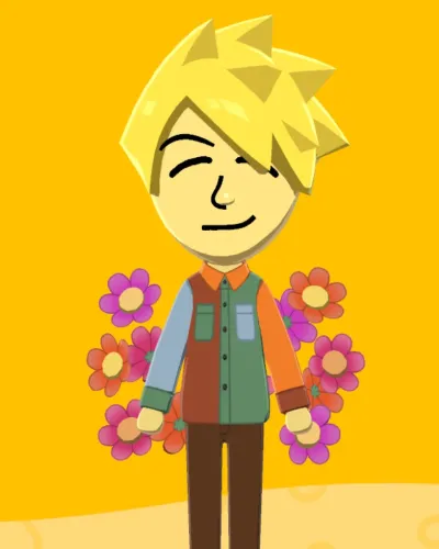 Mii-Porträt von Flowery