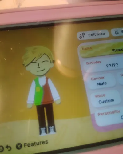 Mii-Porträt von Flowery