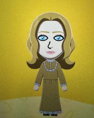 Mii portrait of Norma Bates