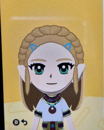 Mii-Porträt von Zelda