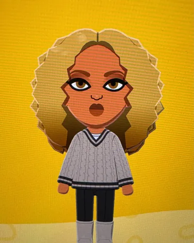Mii-Porträt von Beyonce