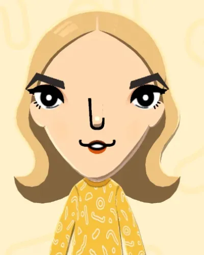 Mii portrait of Anya Taylor-Joy