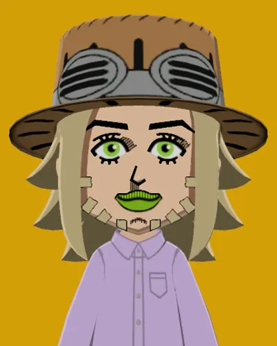 Mii portrait of Gyro Zeppeli