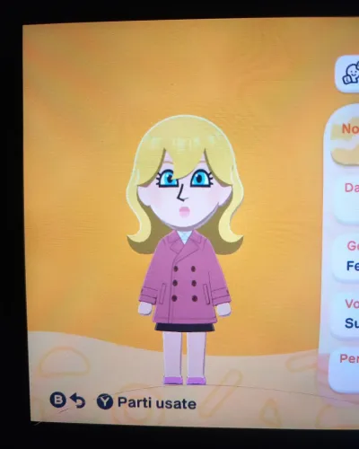 Mii portrait of Princess Peach