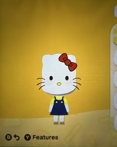 Mii-Porträt von Hello Kitty