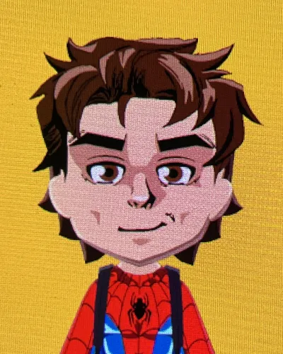 Mii-Porträt von Peter Parker