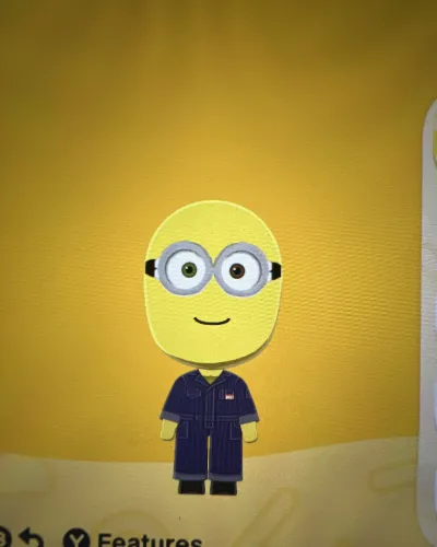 Mii-Porträt von Bob the Minion