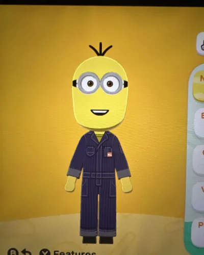 Mii-Porträt von Kevin the minion