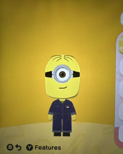 Mii-Porträt von Stuart the minion